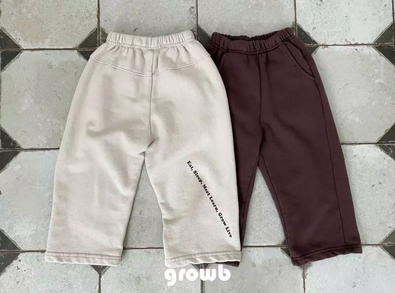 Grow B - Korean Children Fashion - #kidzfashiontrend - Life Pants