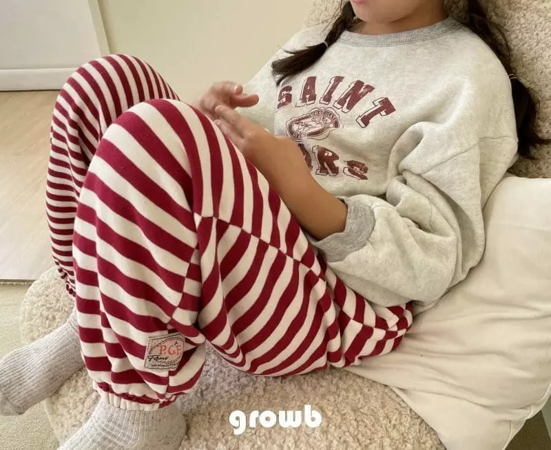 Grow B - Korean Children Fashion - #littlefashionista - Saint Fleece Sweatshirt - 8
