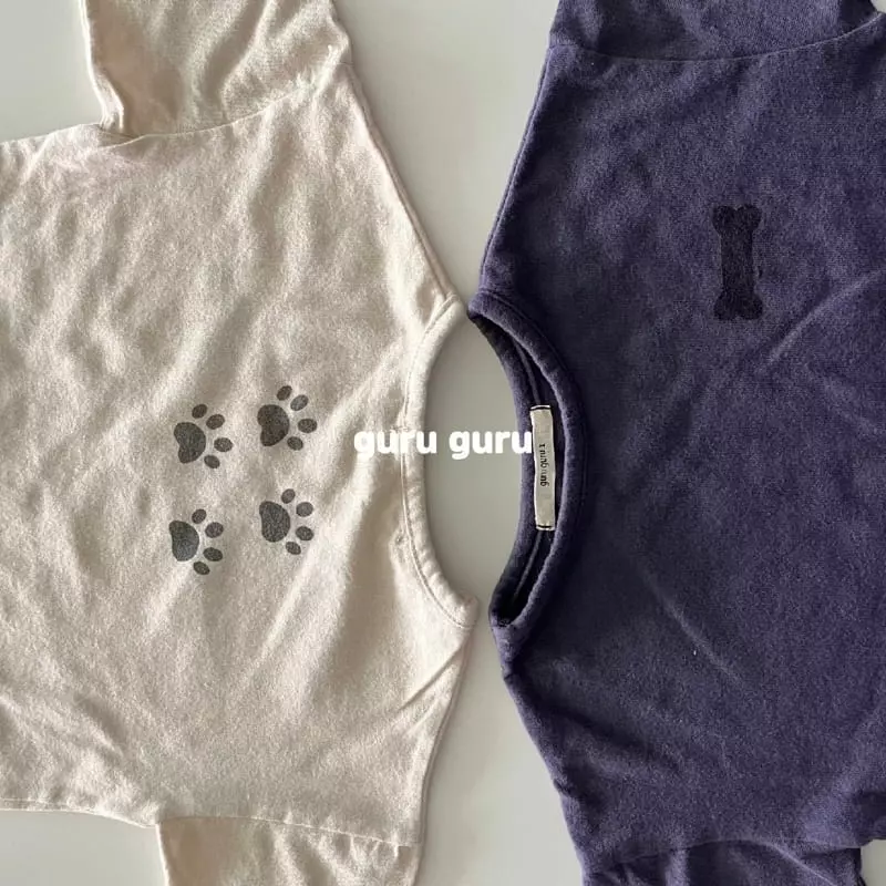 Guru Guru - Korean Children Fashion - #kidzfashiontrend - Foot Tee - 4