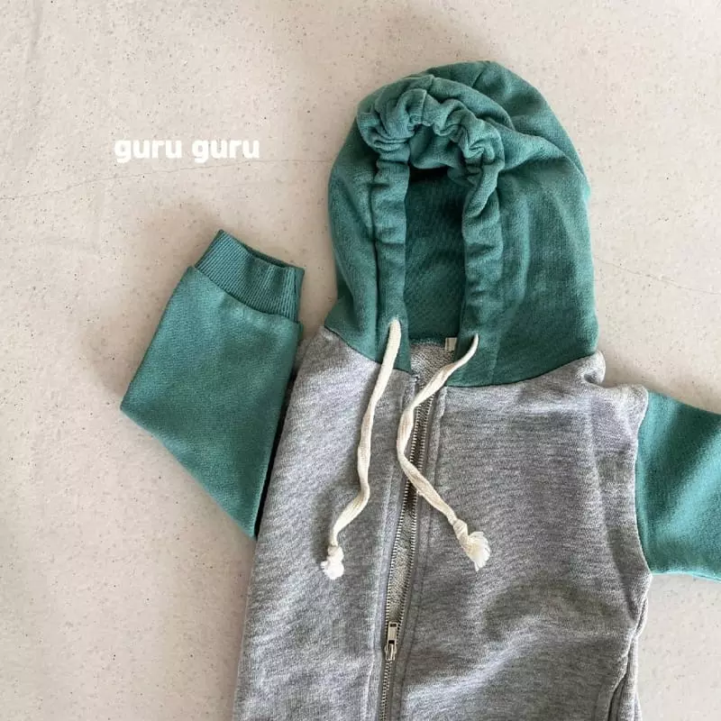 Guru Guru - Korean Children Fashion - #Kfashion4kids - Color Zip-up Jacket - 2