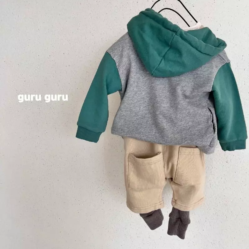 Guru Guru - Korean Children Fashion - #childofig - Color Zip-up Jacket - 8