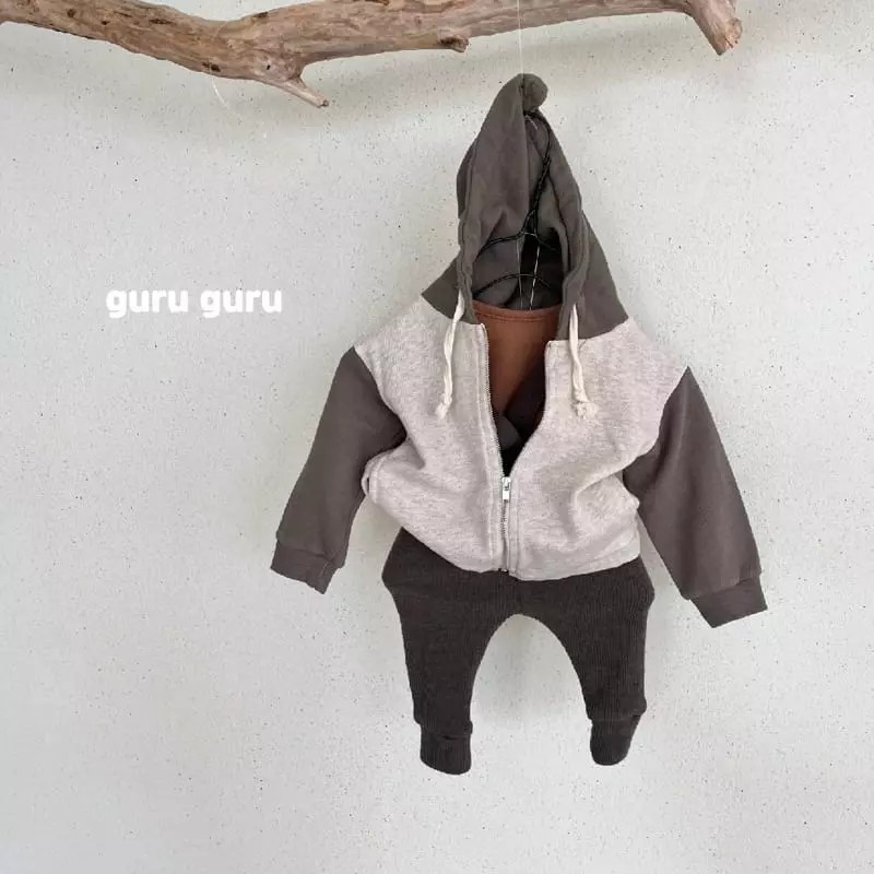 Guru Guru - Korean Children Fashion - #childrensboutique - Color Zip-up Jacket - 9