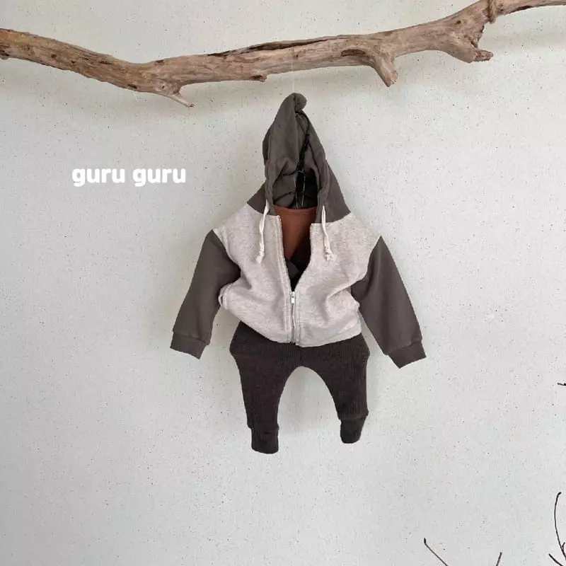 Guru Guru - Korean Children Fashion - #designkidswear - Color Zip-up Jacket - 10
