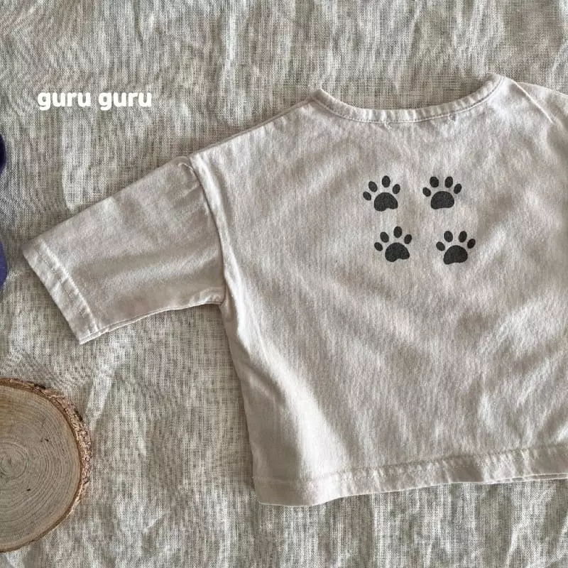Guru Guru - Korean Children Fashion - #kidsstore - Foot Tee - 2