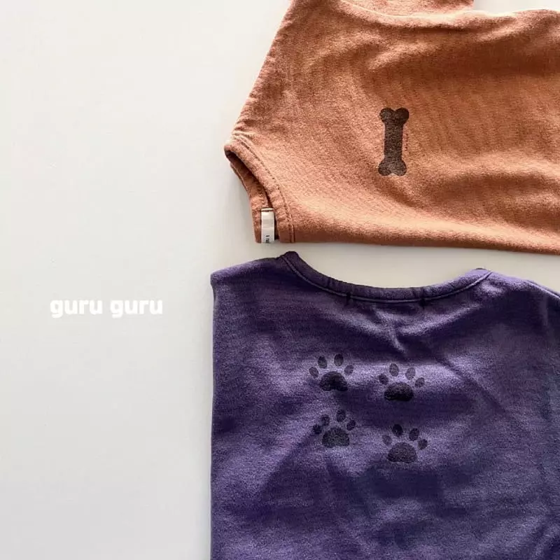 Guru Guru - Korean Children Fashion - #magicofchildhood - Foot Tee - 6