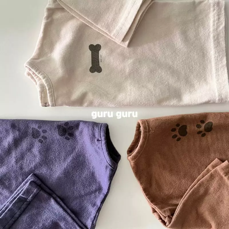 Guru Guru - Korean Children Fashion - #minifashionista - Foot Tee - 7