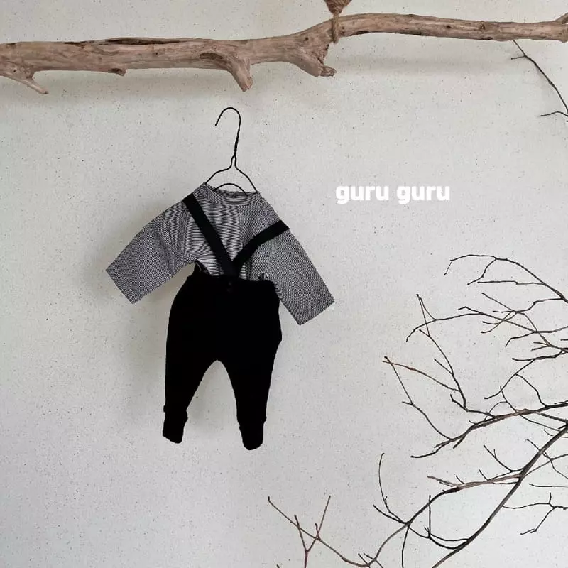 Guru Guru - Korean Children Fashion - #minifashionista - Bear Leggings - 6