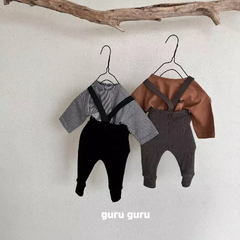 Guru Guru - Korean Children Fashion - #prettylittlegirls - Bear Leggings - 7
