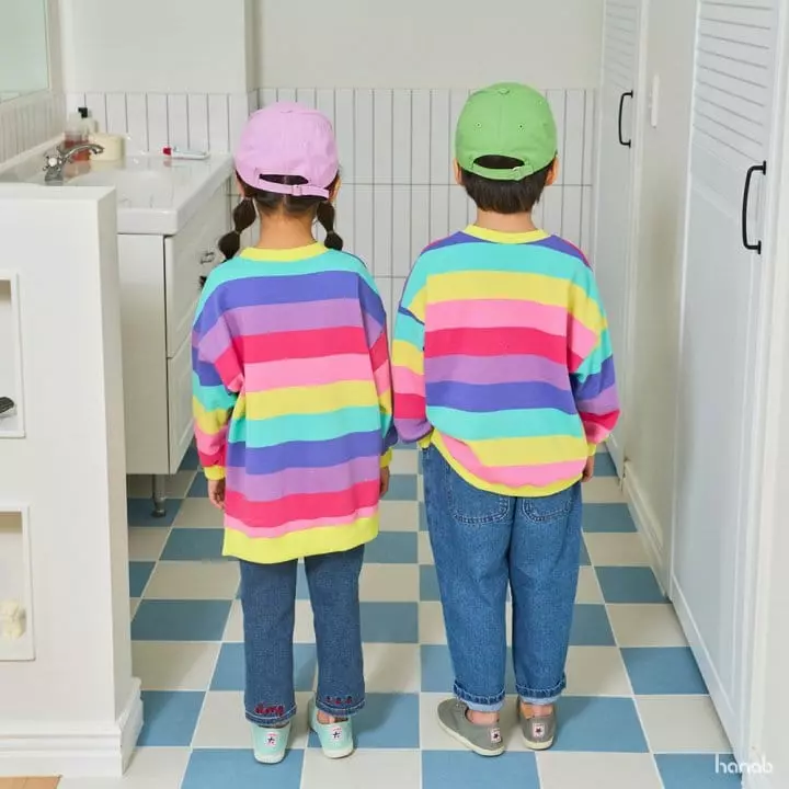 Hanab - Korean Children Fashion - #designkidswear - Nice Rainbow Sweatshirt - 2