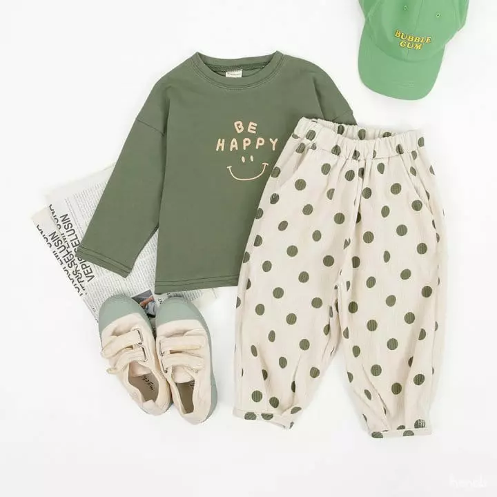 Hanab - Korean Children Fashion - #fashionkids - Circle Top Bottom SEt6 - 5