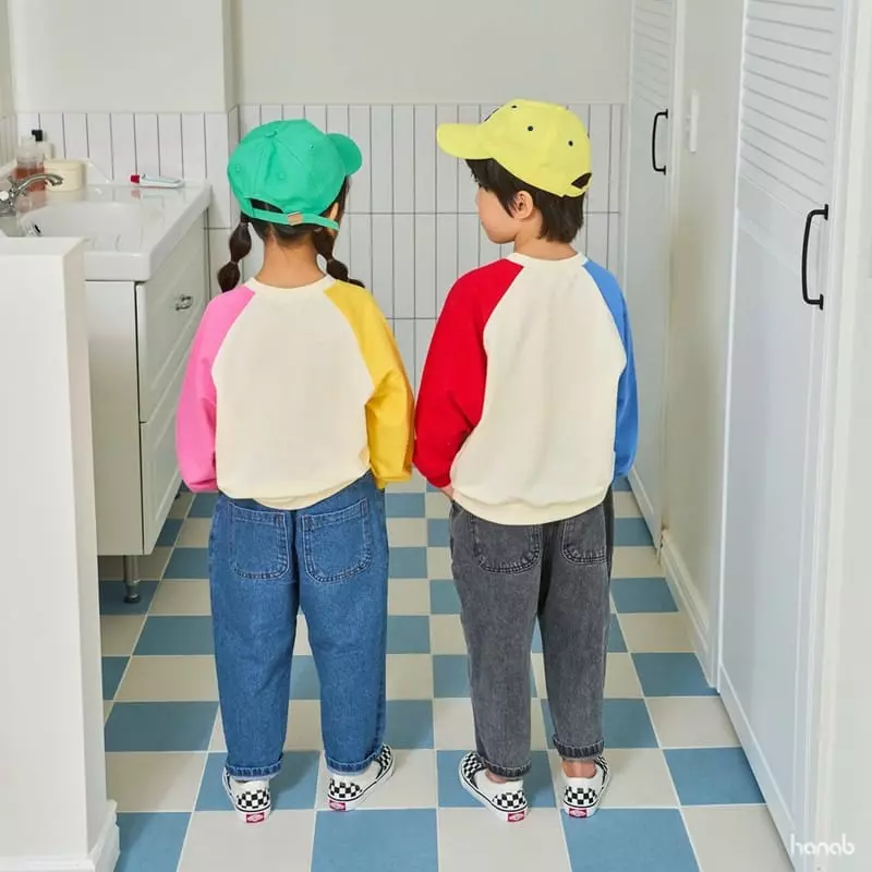 Hanab - Korean Children Fashion - #todddlerfashion - Stone Washing Jeans - 5