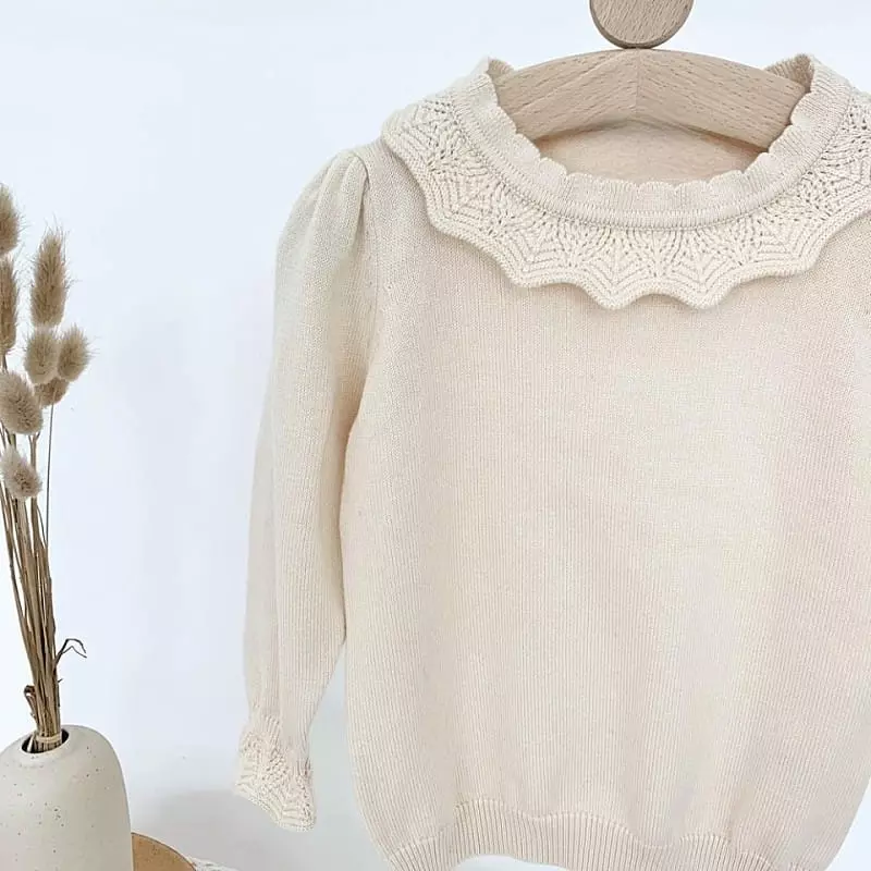 Hanacoco - Korean Children Fashion - #childrensboutique - Scalet Knit Tee - 7