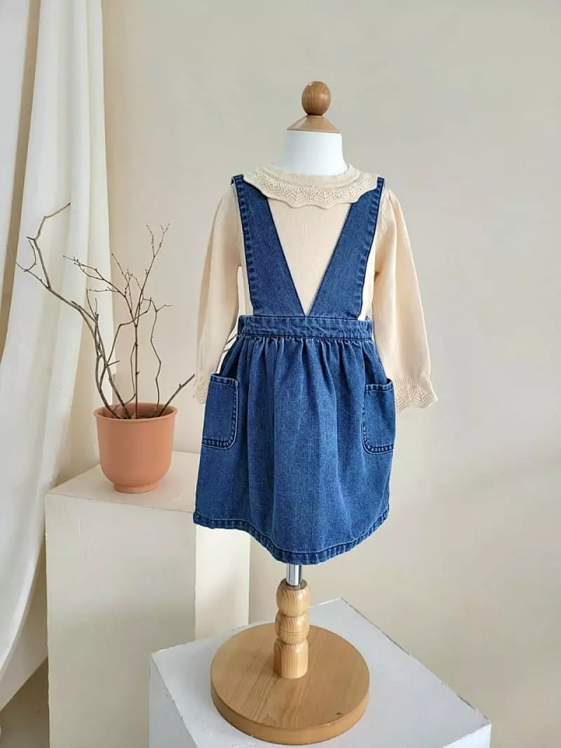 Hanacoco - Korean Children Fashion - #designkidswear - Scalet Knit Tee - 8