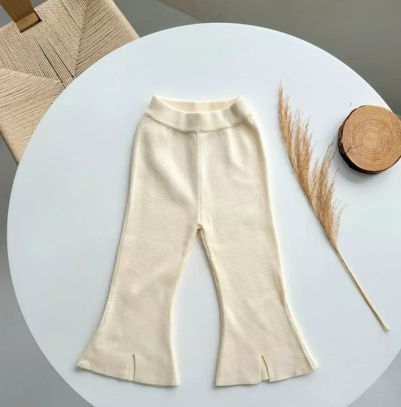Hanacoco - Korean Children Fashion - #discoveringself - Knit Pants - 3