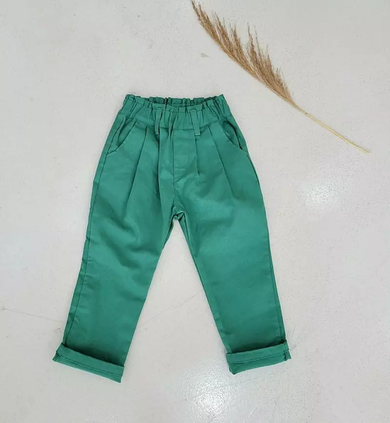 Hanacoco - Korean Children Fashion - #discoveringself - Span Wrinkle Pants - 2