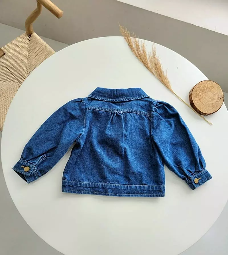 Hanacoco - Korean Children Fashion - #discoveringself - Denim Jacket