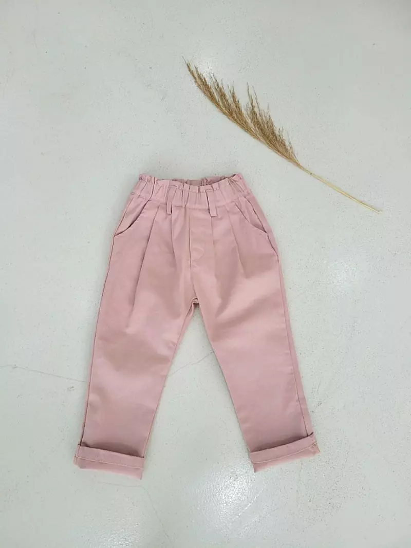 Hanacoco - Korean Children Fashion - #fashionkids - Span Wrinkle Pants - 3