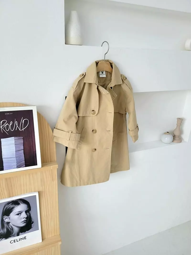 Hanacoco - Korean Children Fashion - #fashionkids - Coco Trench Coat