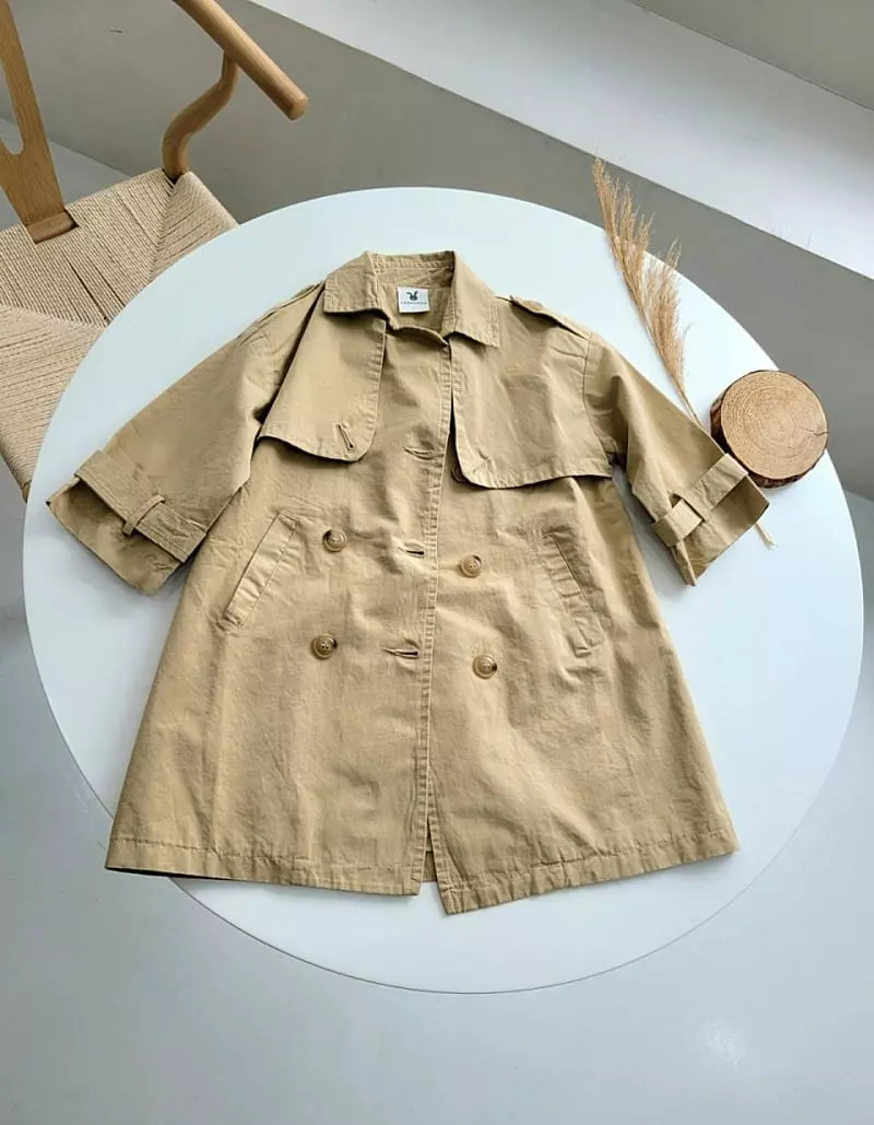 Hanacoco - Korean Children Fashion - #kidsshorts - Coco Trench Coat - 2
