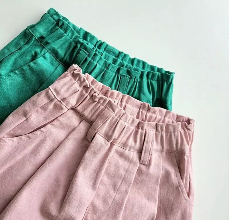 Hanacoco - Korean Children Fashion - #kidsstore - Span Wrinkle Pants - 5