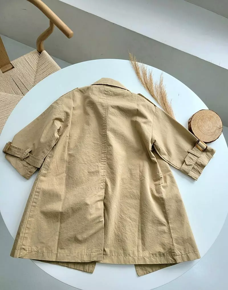 Hanacoco - Korean Children Fashion - #kidsstore - Coco Trench Coat - 3