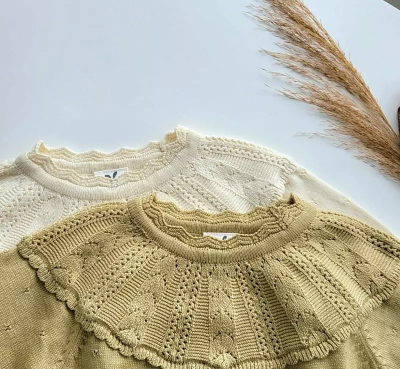Hanacoco - Korean Children Fashion - #minifashionista - Lael Knit Tee - 4