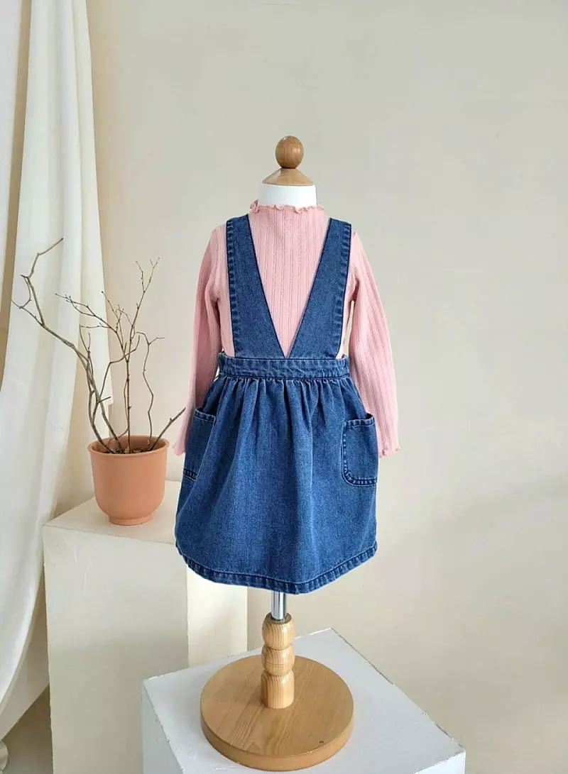 Hanacoco - Korean Children Fashion - #toddlerclothing - Date Terry Tee - 7