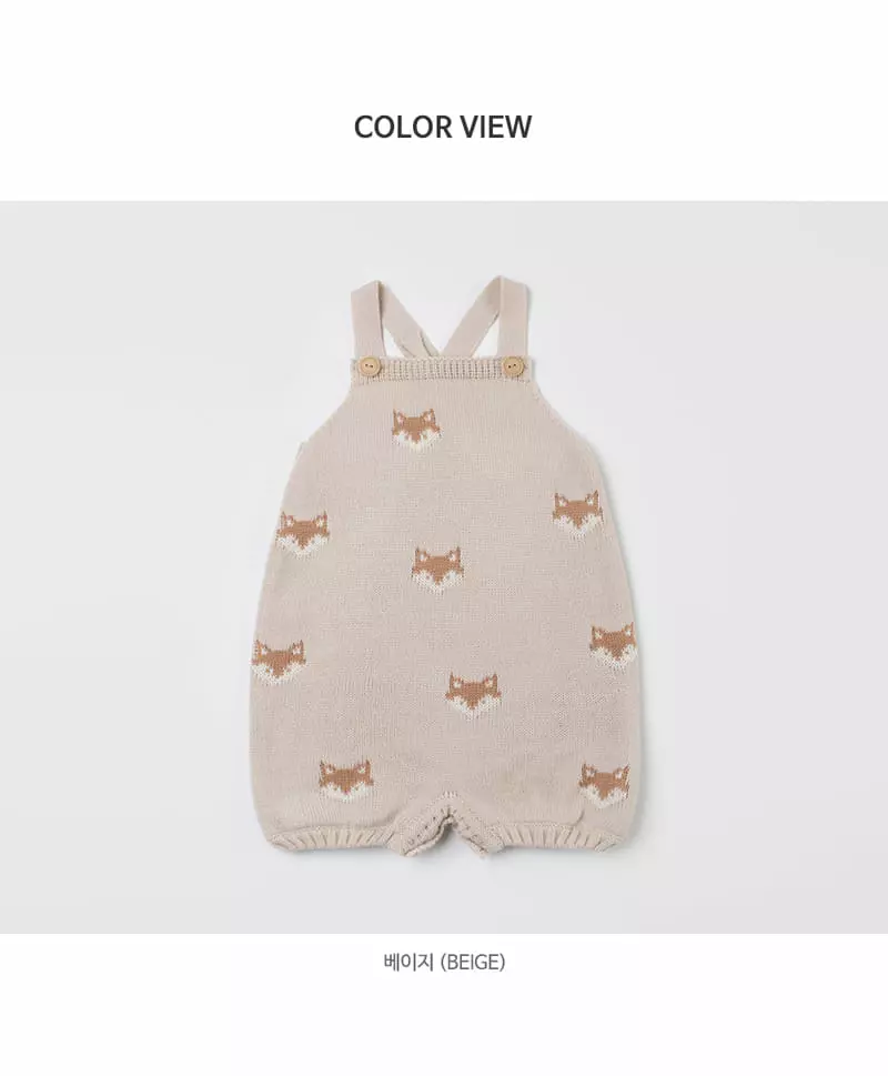 Happy Prince - Korean Baby Fashion - #babyboutique - Ciona Knit Babr Overalls - 8