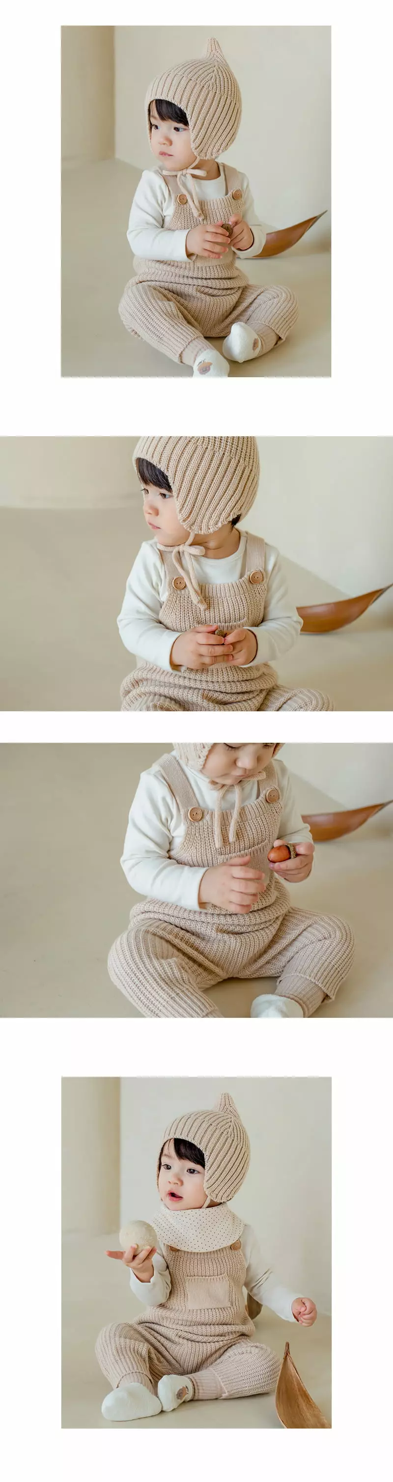 Happy Prince - Korean Baby Fashion - #babyboutique - Geanie Knit Overalls - 6