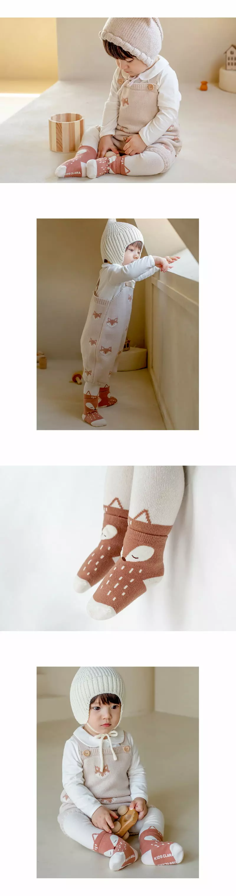 Happy Prince - Korean Baby Fashion - #babyboutique - Reon Baby Leggings Set [set of 5] - 3