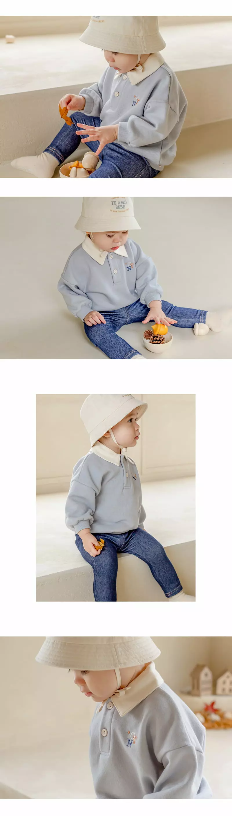 Happy Prince - Korean Baby Fashion - #babyboutique - Miyo Baby Sweatshirt - 3