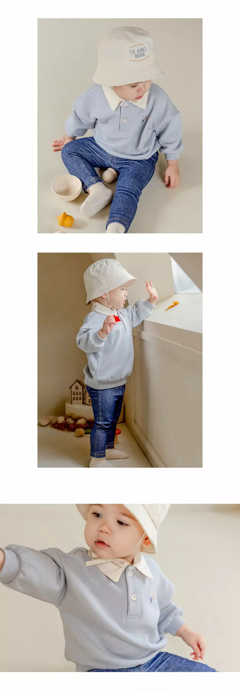 Happy Prince - Korean Baby Fashion - #babyboutique - Miyo Baby Sweatshirt - 4