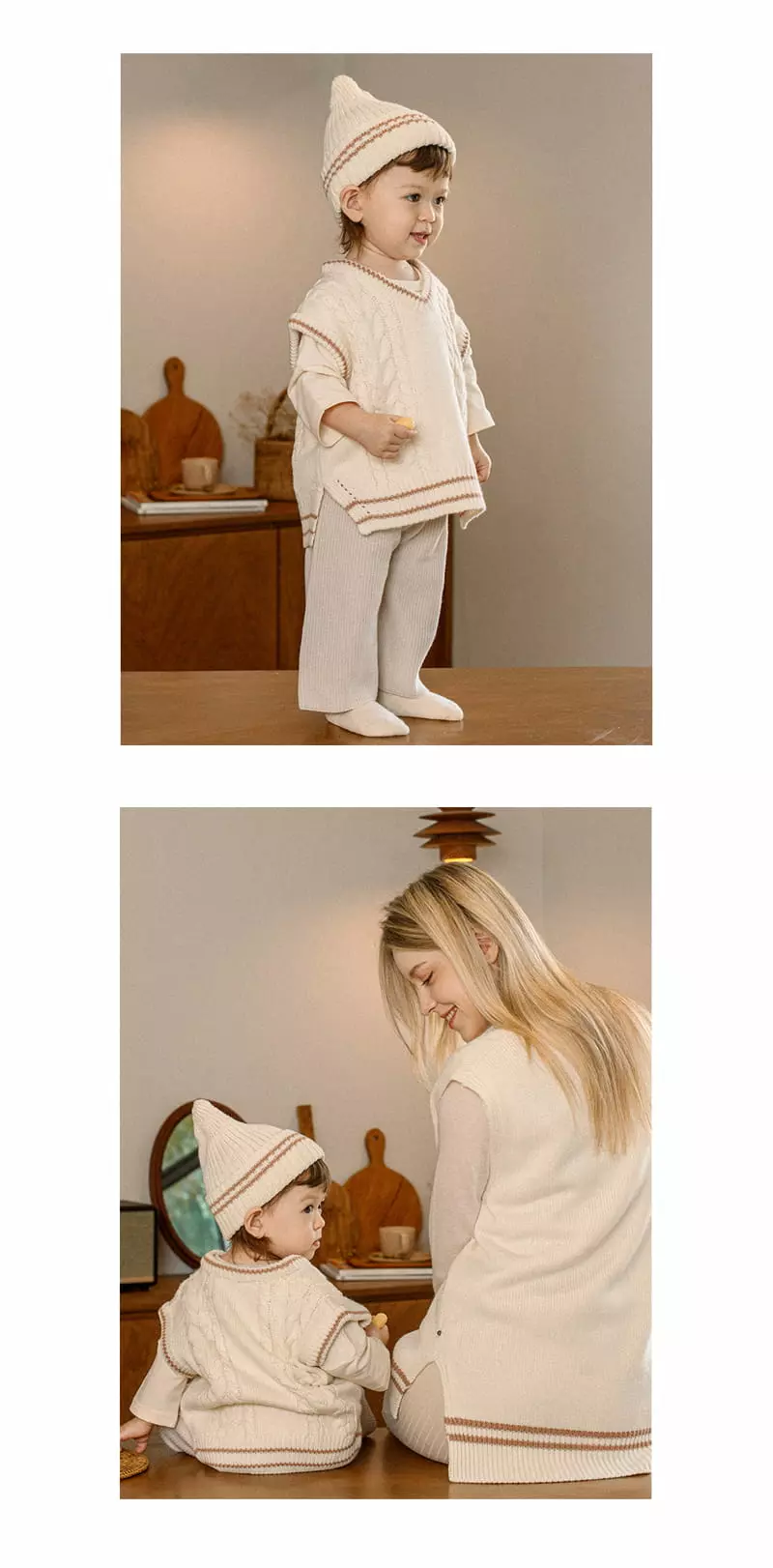 Happy Prince - Korean Baby Fashion - #babyclothing - Lavian Knit Vest - 3