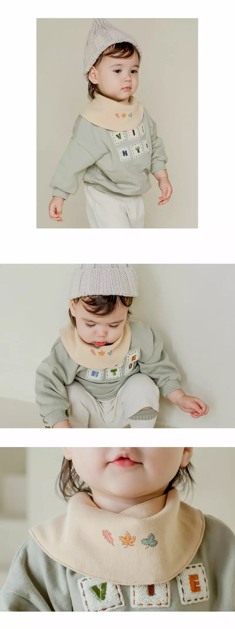 Happy Prince - Korean Baby Fashion - #babyclothing - Junia Reversible Banana Bib - 3