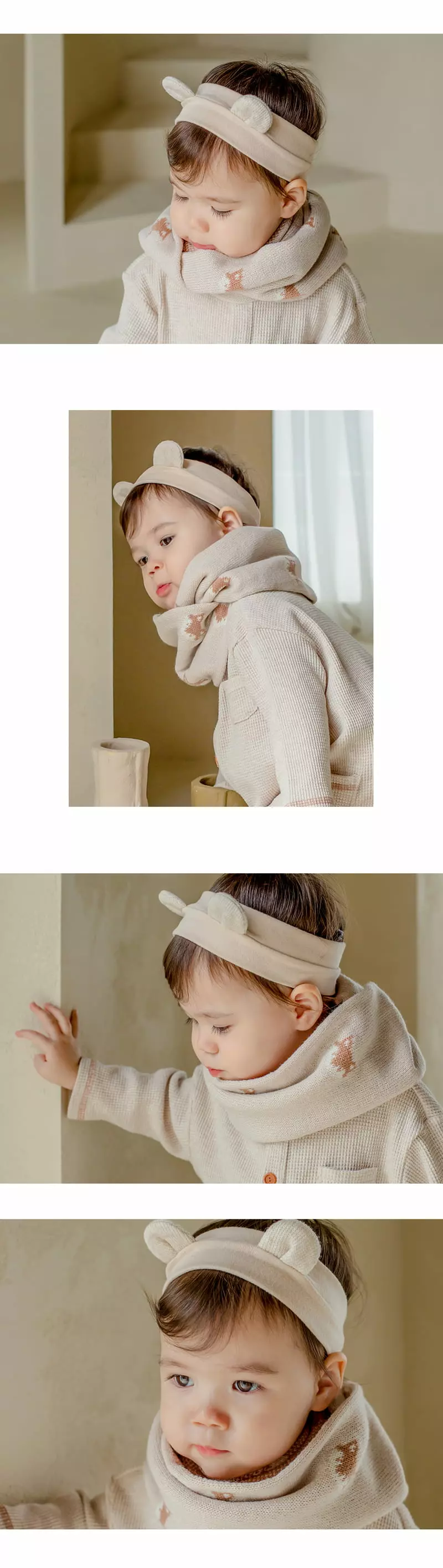 Happy Prince - Korean Baby Fashion - #babyclothing - Timosi Baby Hairband [set of 5] - 3