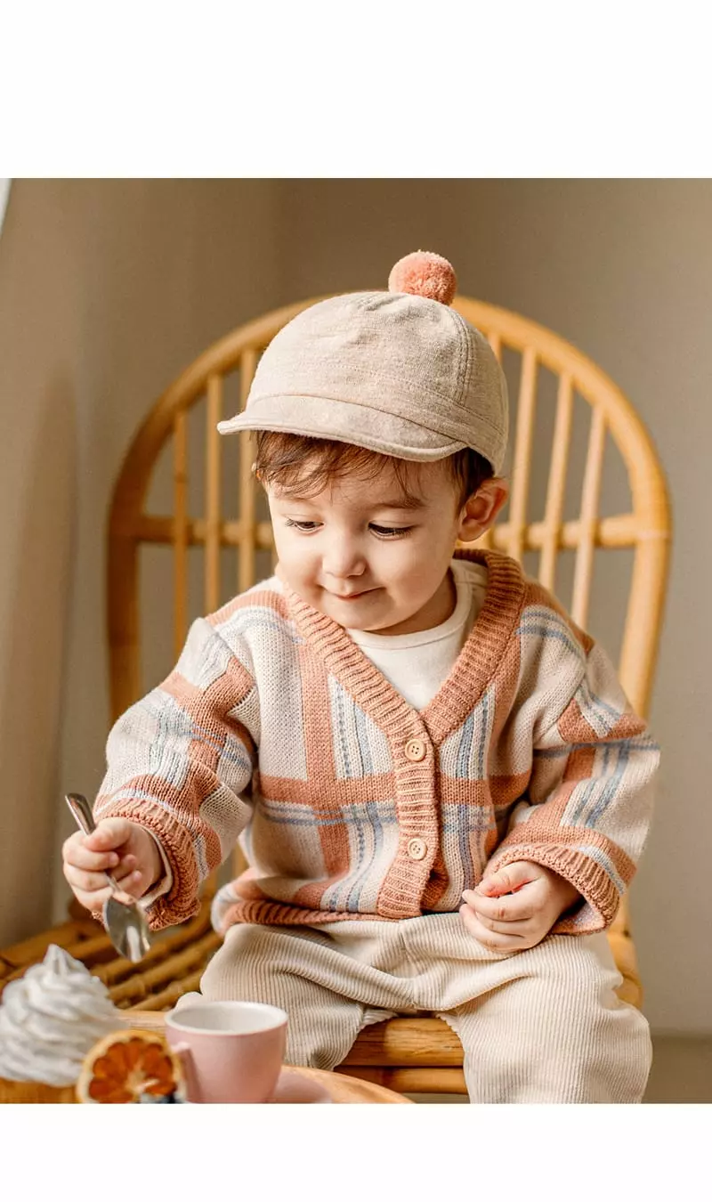 Happy Prince - Korean Baby Fashion - #babyfashion - Leon Knit Cardigan