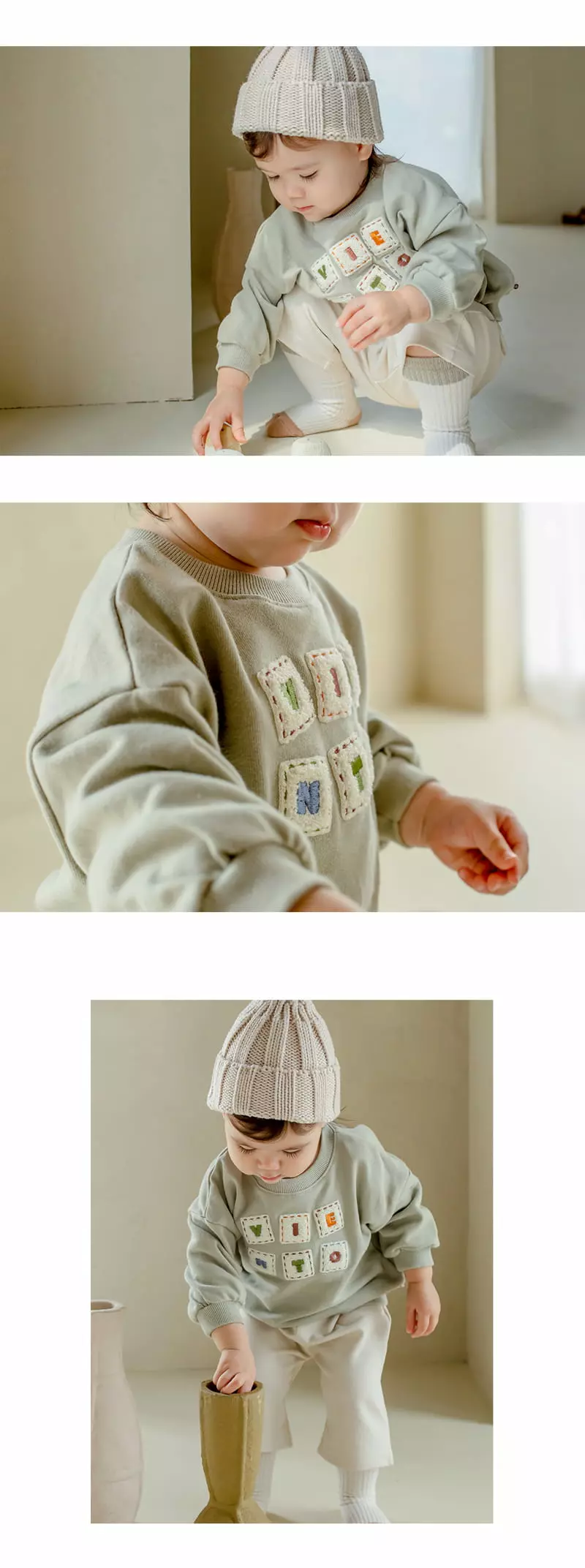 Happy Prince - Korean Baby Fashion - #babyfashion - Loni Sweatshirt - 3