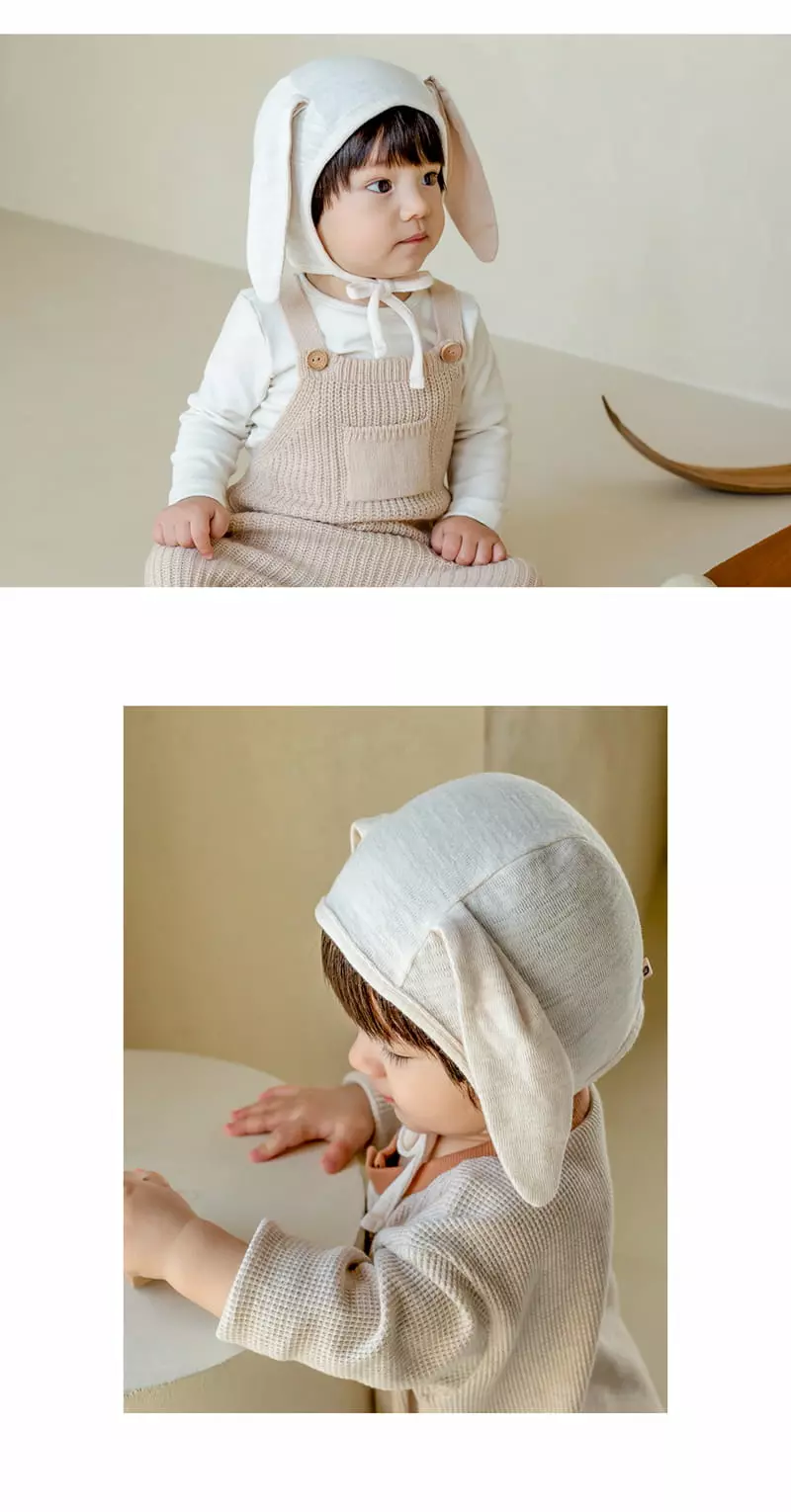Happy Prince - Korean Baby Fashion - #babyfever - Popins Baby Bonnet - 6