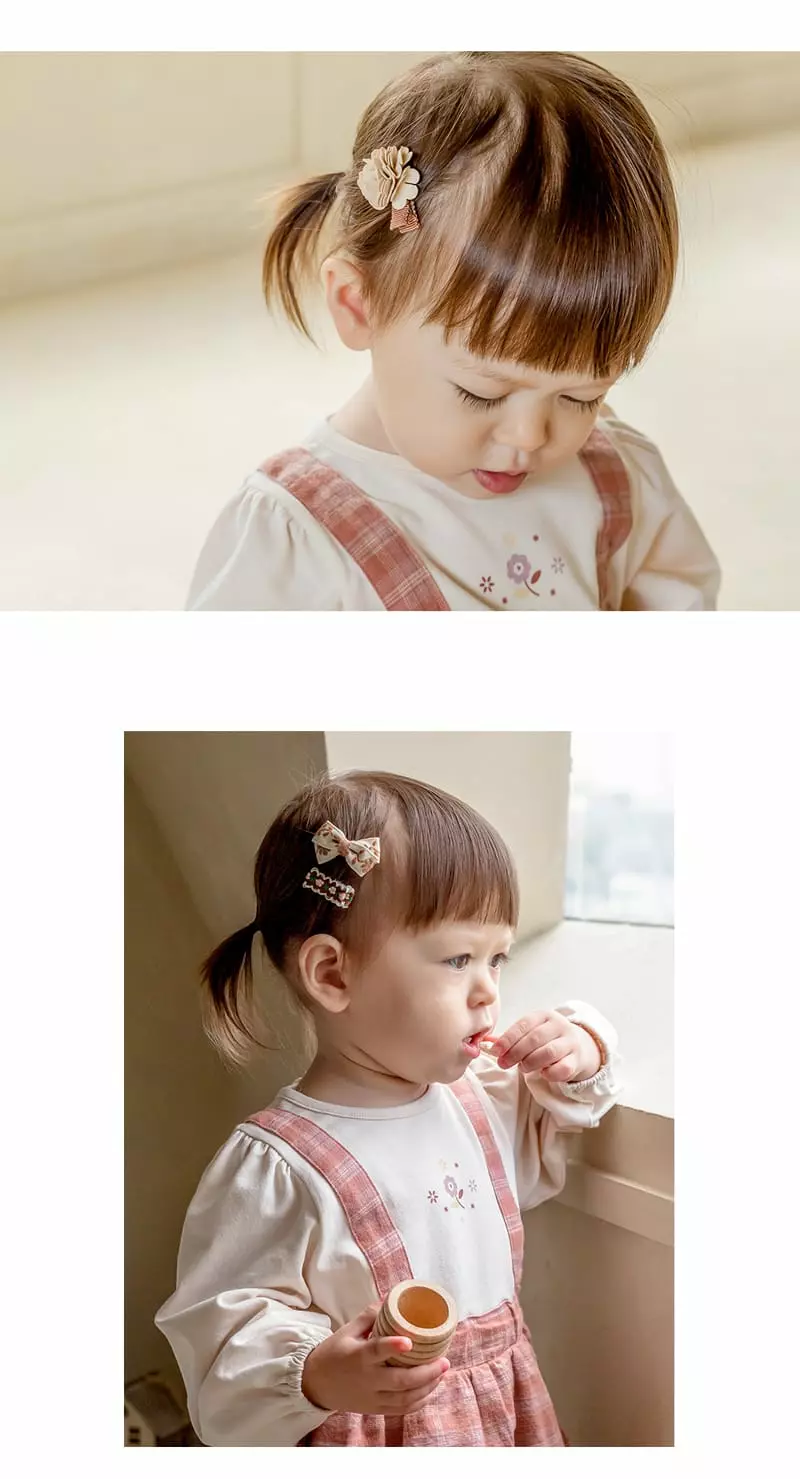 Happy Prince - Korean Baby Fashion - #babyfever - Abellin Mini Hairpin Set [set of 5] - 3