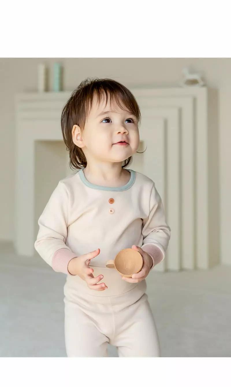 Happy Prince - Korean Baby Fashion - #babygirlfashion - Dello Baby Easywear Beige