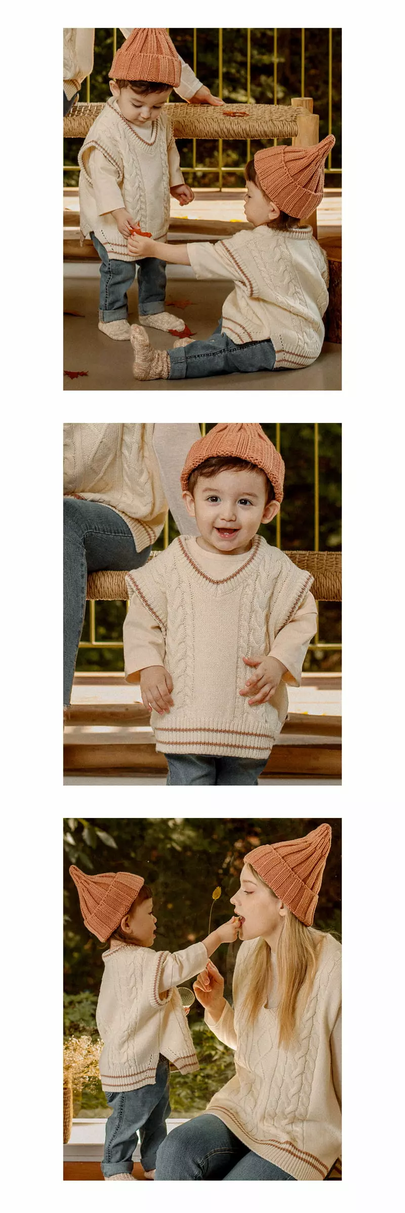Happy Prince - Korean Baby Fashion - #babylifestyle - Lavian Knit Vest - 7