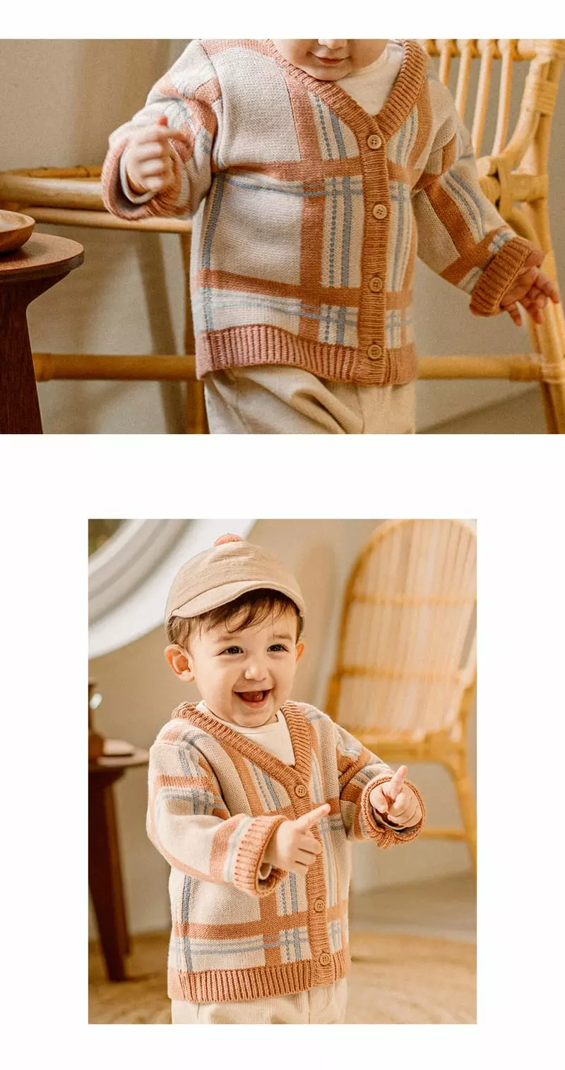 Happy Prince - Korean Baby Fashion - #babygirlfashion - Leon Knit Cardigan - 4