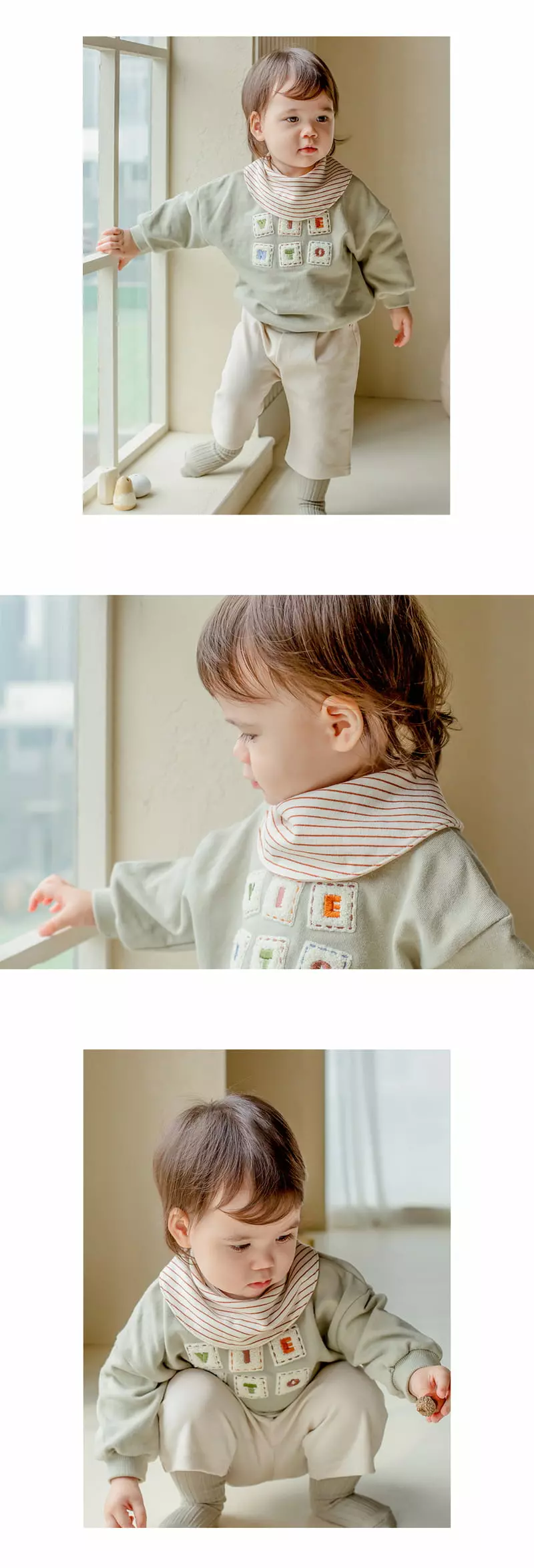 Happy Prince - Korean Baby Fashion - #babylifestyle - Ellern Reversible Banana Bib - 5