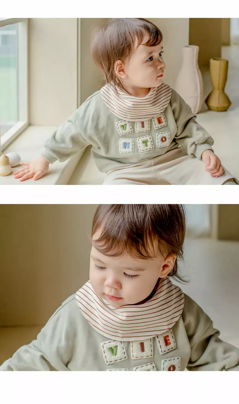 Happy Prince - Korean Baby Fashion - #babyoninstagram - Ellern Reversible Banana Bib - 6