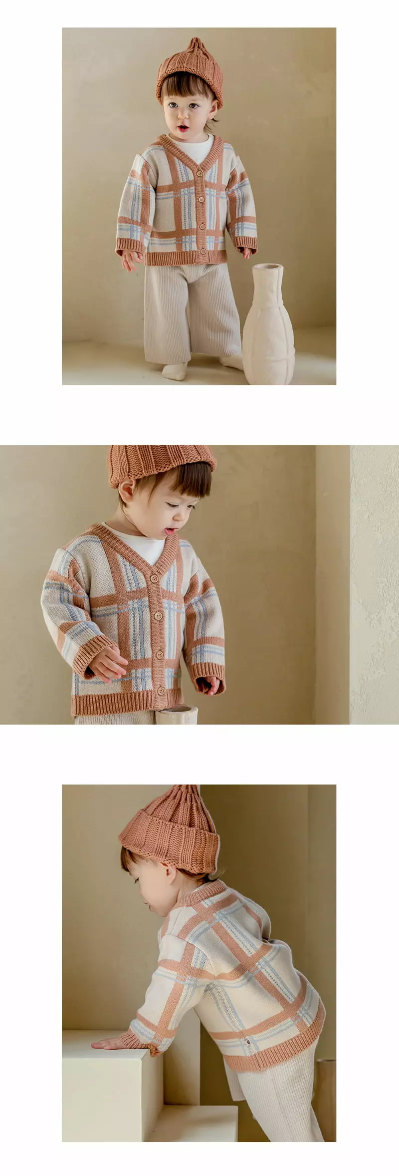 Happy Prince - Korean Baby Fashion - #babyootd - Leon Knit Cardigan - 6