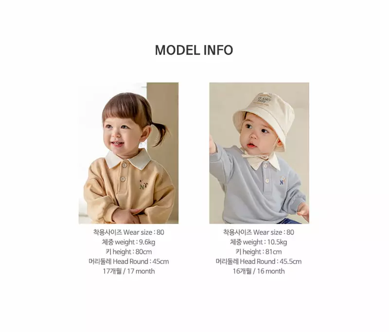 Happy Prince - Korean Baby Fashion - #babyootd - Miyo Baby Sweatshirt - 11