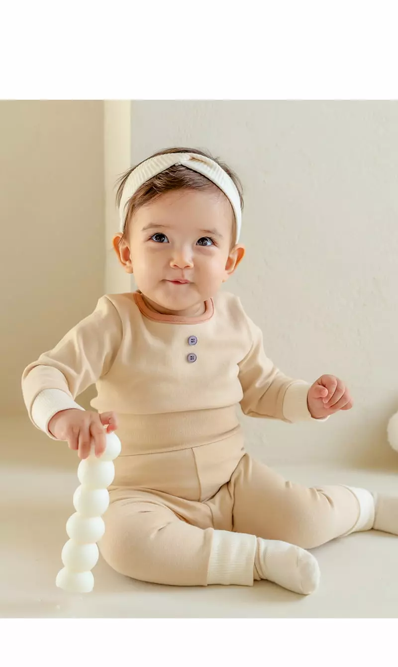 Happy Prince - Korean Baby Fashion - #babyootd - Dello Baby Easywear Yellow
