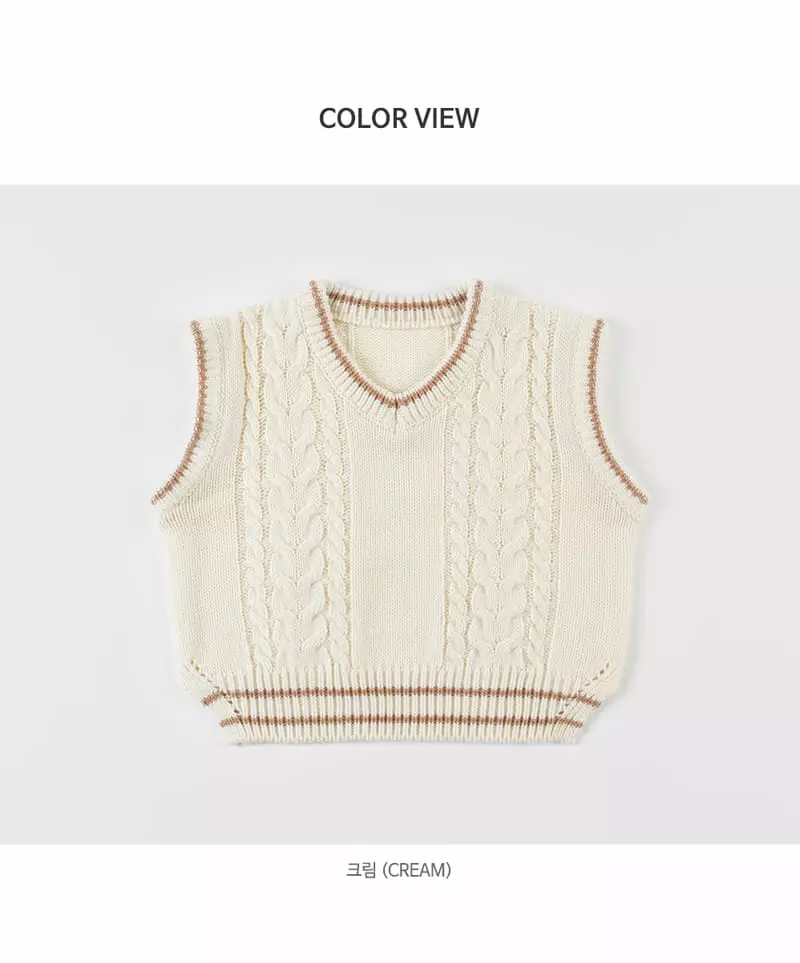 Happy Prince - Korean Baby Fashion - #babyoutfit - Lavian Knit Vest - 10
