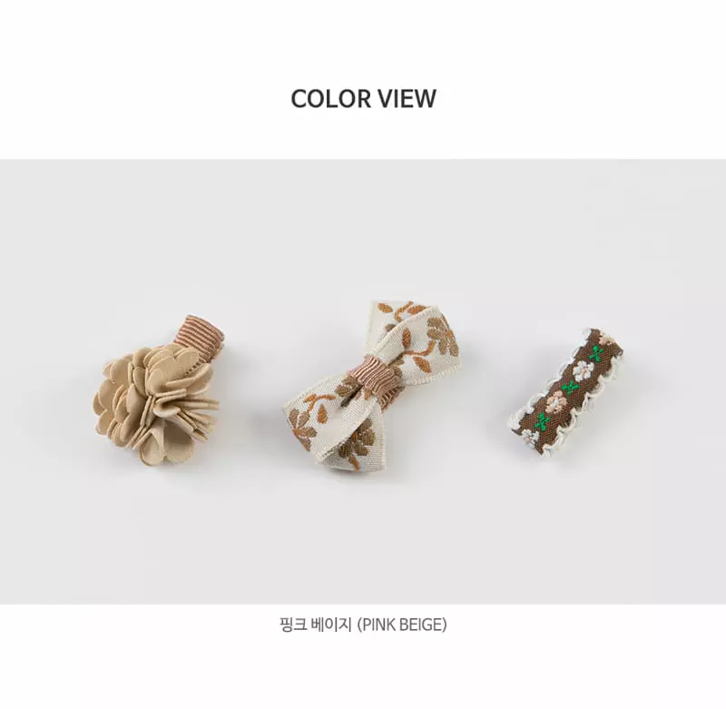 Happy Prince - Korean Baby Fashion - #babyoutfit - Abellin Mini Hairpin Set [set of 5] - 8