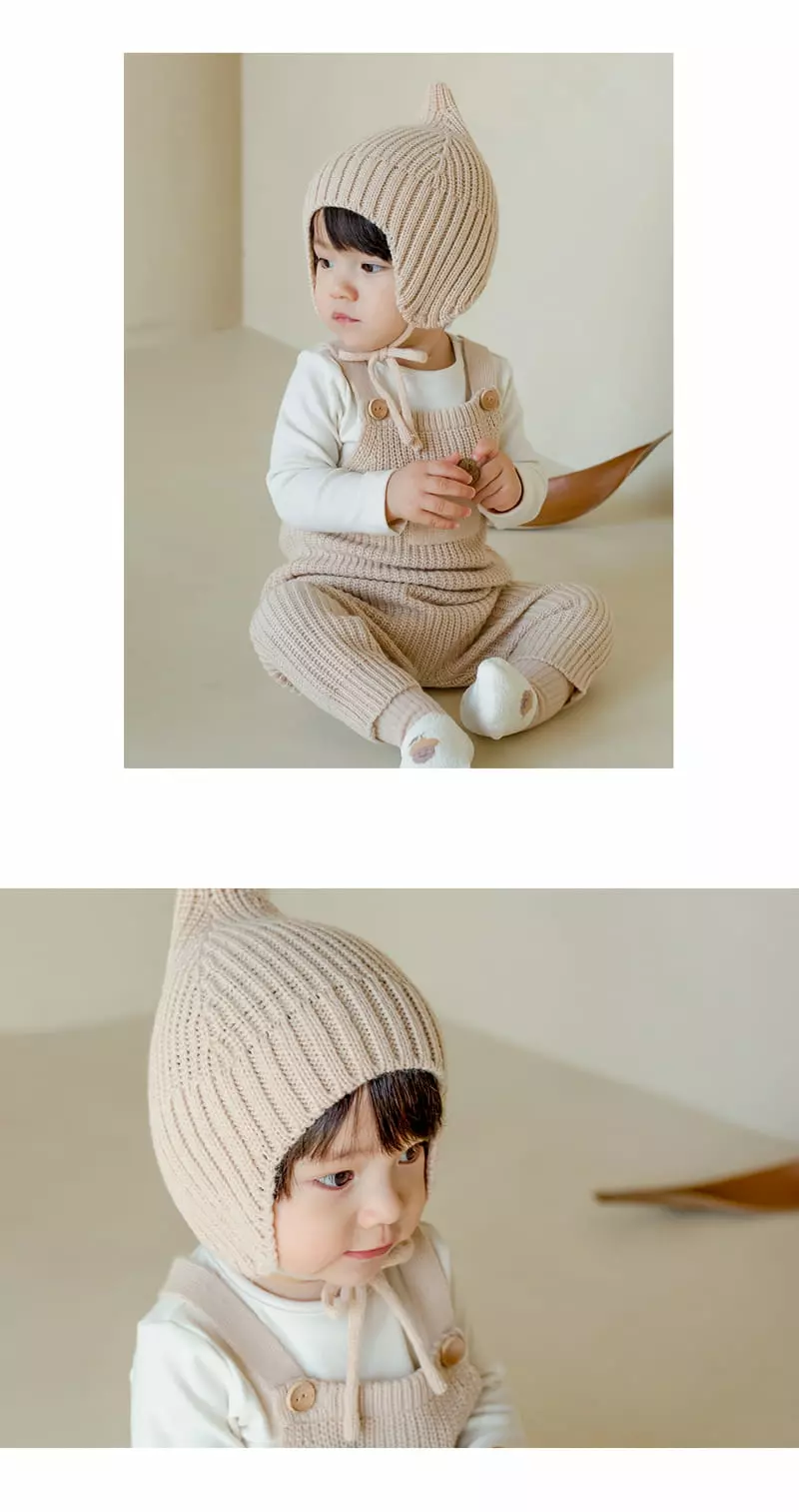 Happy Prince - Korean Baby Fashion - #babyootd - Ciona Knit Hat - 4